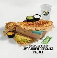 Taco Bell Cantina Chicken Quesadilla Meal