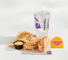 Taco Bell Cheesy Street Chalupas Combo