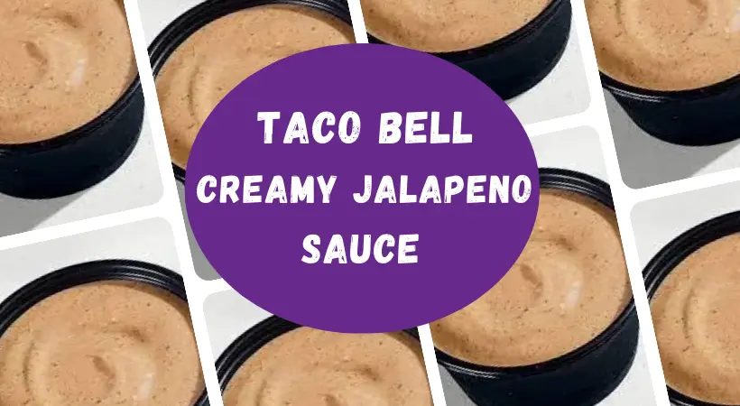 Taco Bell creamy jalapeno sauce price 1